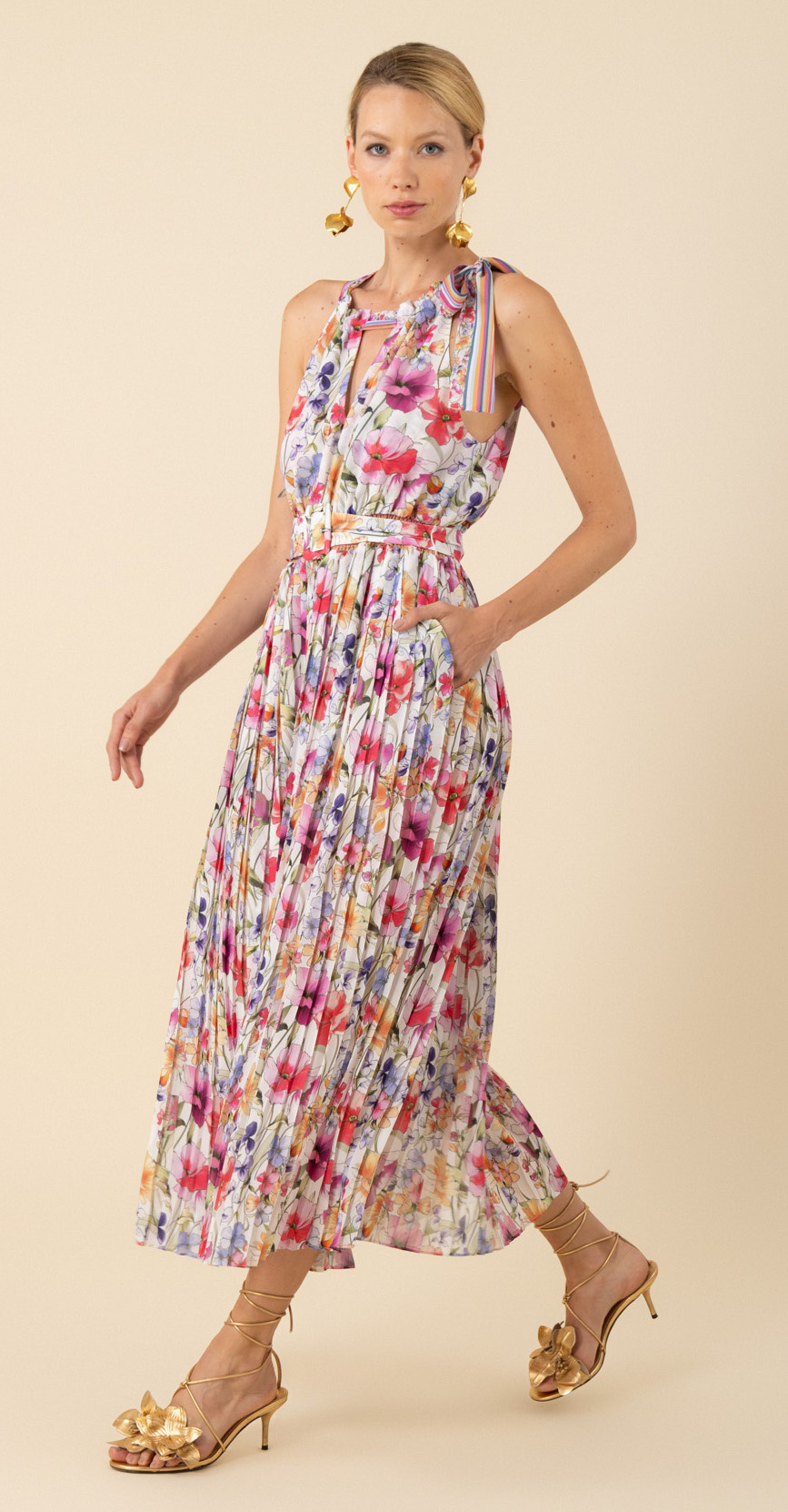 Hale Bob Chelsea Dress Ivory