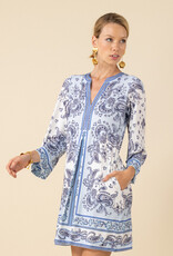 Hale Bob Amaia Dress Blue