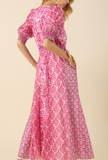Hale Bob Estella Dress Pink