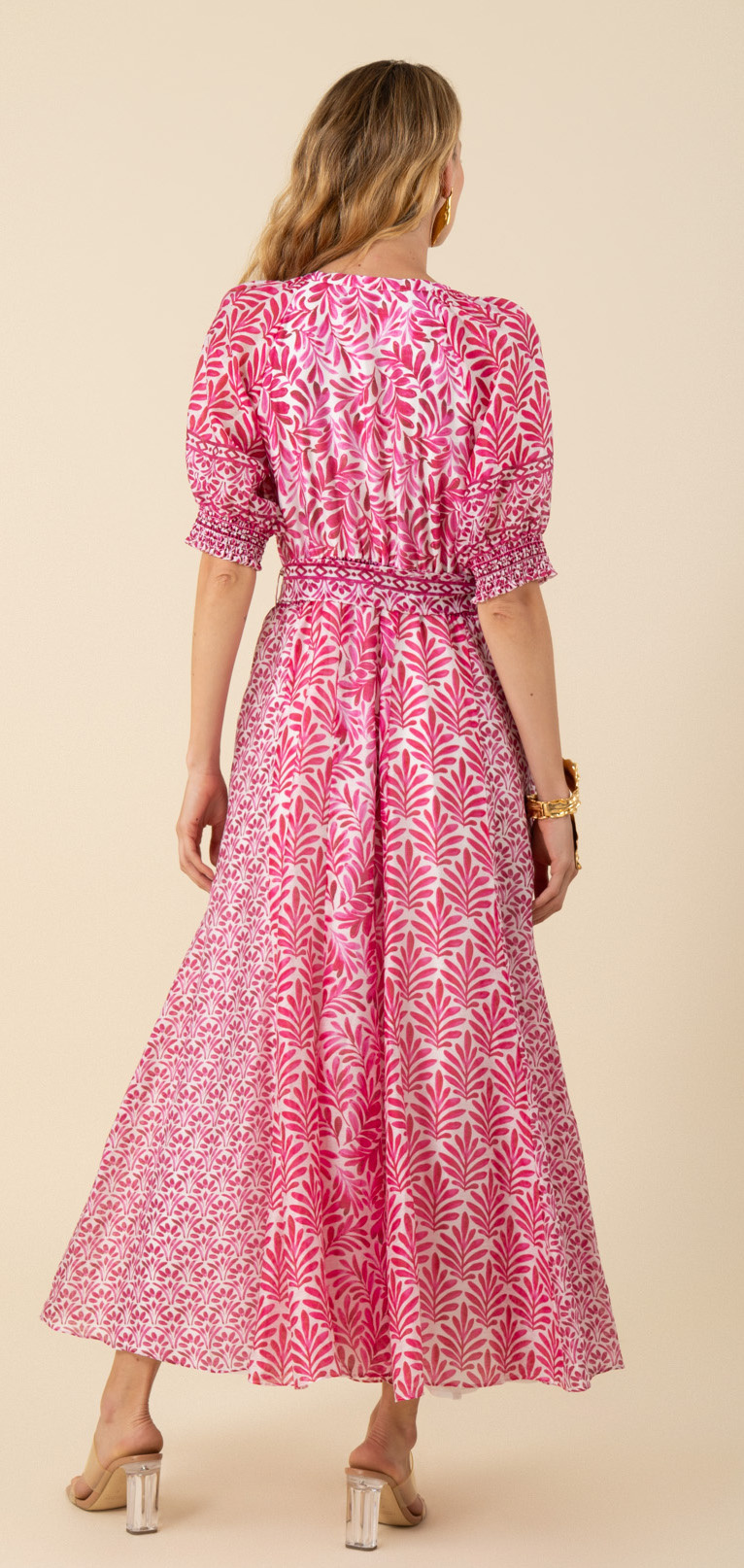 Hale Bob Estella Dress Pink