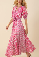 Hale Bob Estella Dress Pink