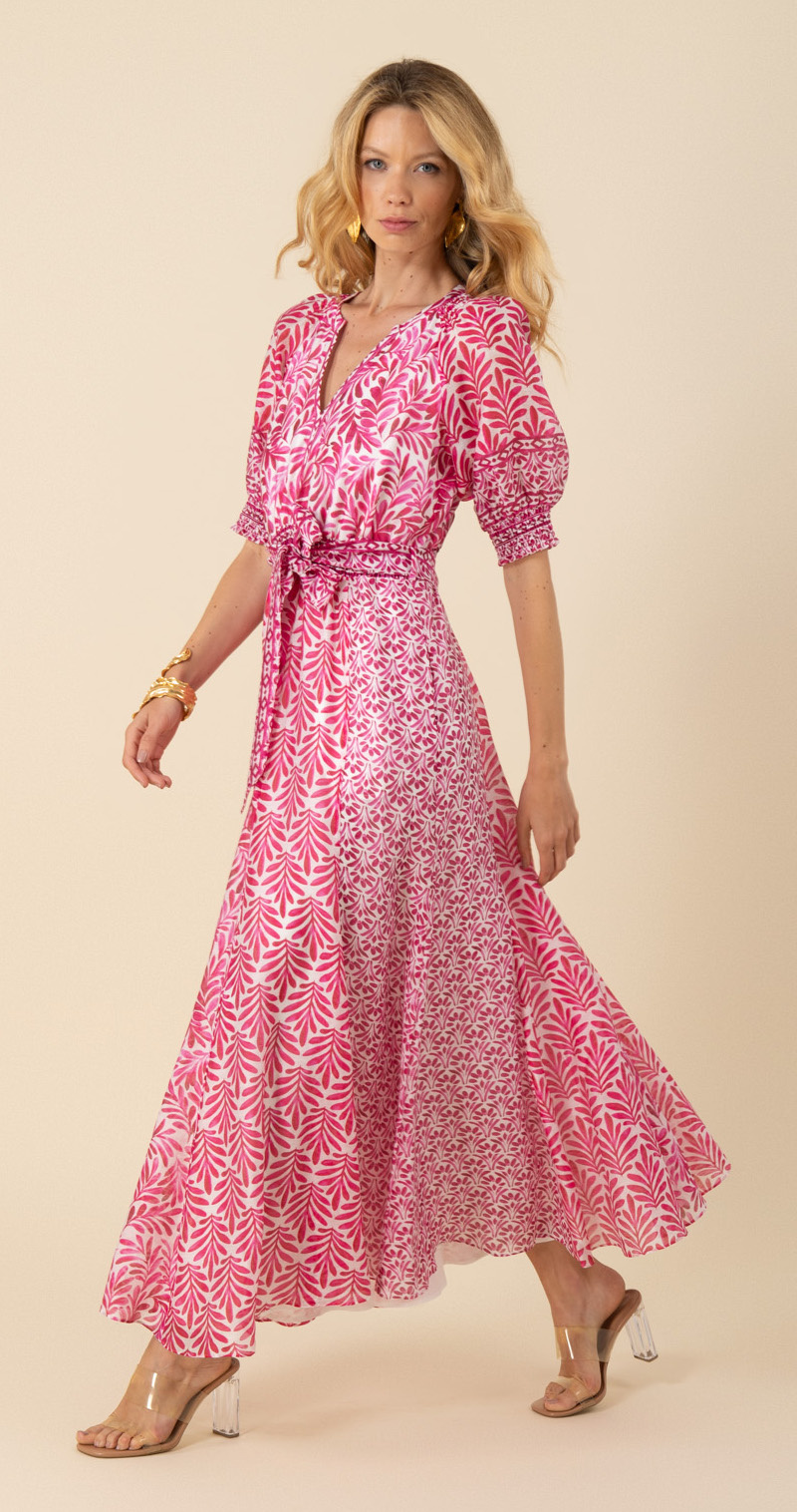 Hale Bob Estella Dress Pink