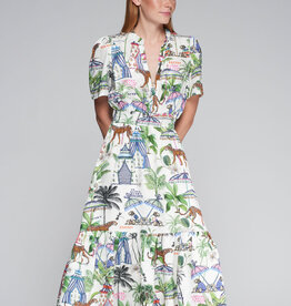 Vilagallo Vilagallo Chillout Dress White
