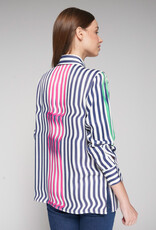 Vilagallo Vilagallo Raya Wavy Stripes Top
