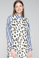 Vilagallo Vilagallo Flores Leopard Top
