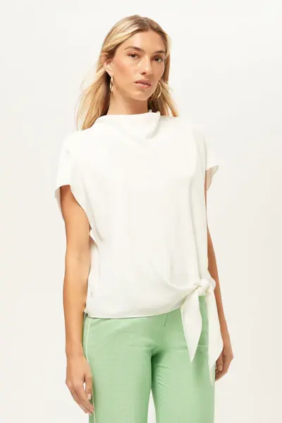 Trina Turk Bisque Top