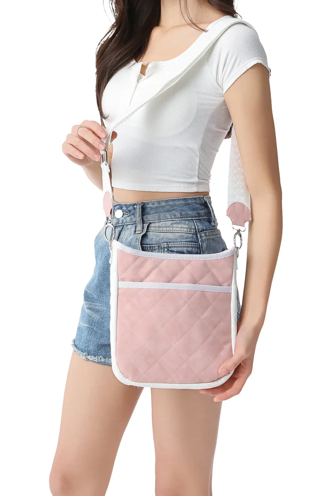 Haute Shore Jeri Crossbody Bag Blush