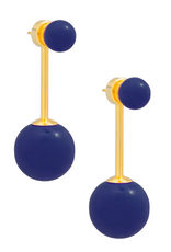 Zenzii Ball Ear Jacket Earring