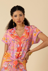 Hale Bob Jazmin Top Pink