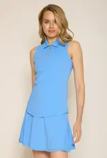 G Lifestyle Sleeveless Polo Bright Peri