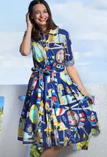Dizzy Lizzie Mrs Maisel Dress Nautical