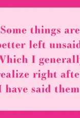 Drinks On Me Left Unsaid Coaster