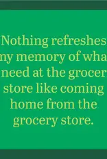 Drinks On Me Grocery Store Coaster