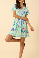 Hale Bob Bridget Dress Mint