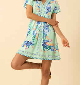 Hale Bob Bridget Dress Mint