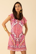 Hale Bob Miley Dress Pink