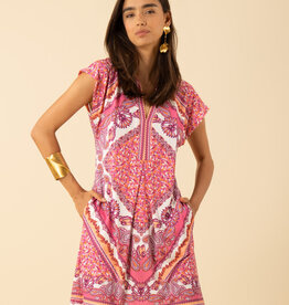 Hale Bob Miley Dress Pink