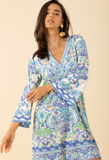 Hale Bob Aila Dress Blue