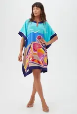 Trina Turk Theodora Dress Parapluie Silk