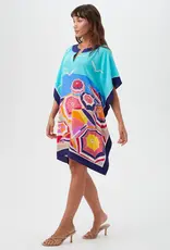 Trina Turk Theodora Dress Parapluie Silk