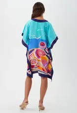 Trina Turk Theodora Dress Parapluie Silk