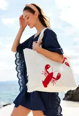 Shiraleah Lobster Tote Ivory