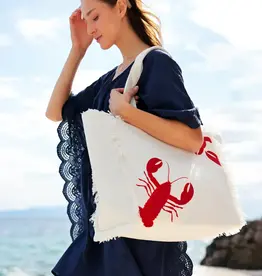 Shiraleah Lobster Tote Ivory