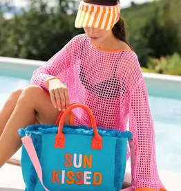 Shiraleah Sun Kissed Tote Aqua