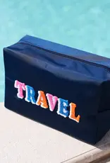 Shiraleah Travel Zip Pouch Navy
