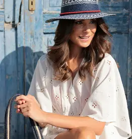 Shiraleah Ames Hat Navy