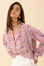 Hale Bob Waverly Top Pink
