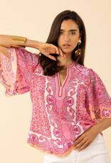 Hale Bob Novah Top Pink