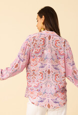 Hale Bob Waverly Top Pink