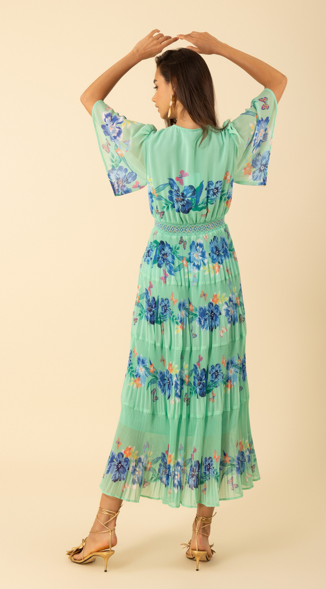 Hale Bob Angie Dress Mint