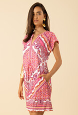 Hale Bob Miley Dress Pink
