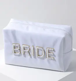Shiraleah Pearl Bride Zip Pouch