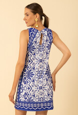 Hale Bob Mikaela Dress Blue