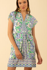Hale Bob Cadence Dress Green
