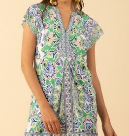 Hale Bob Cadence Dress Green