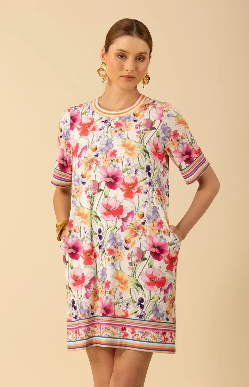 Hale Bob Melina Dress Ivory