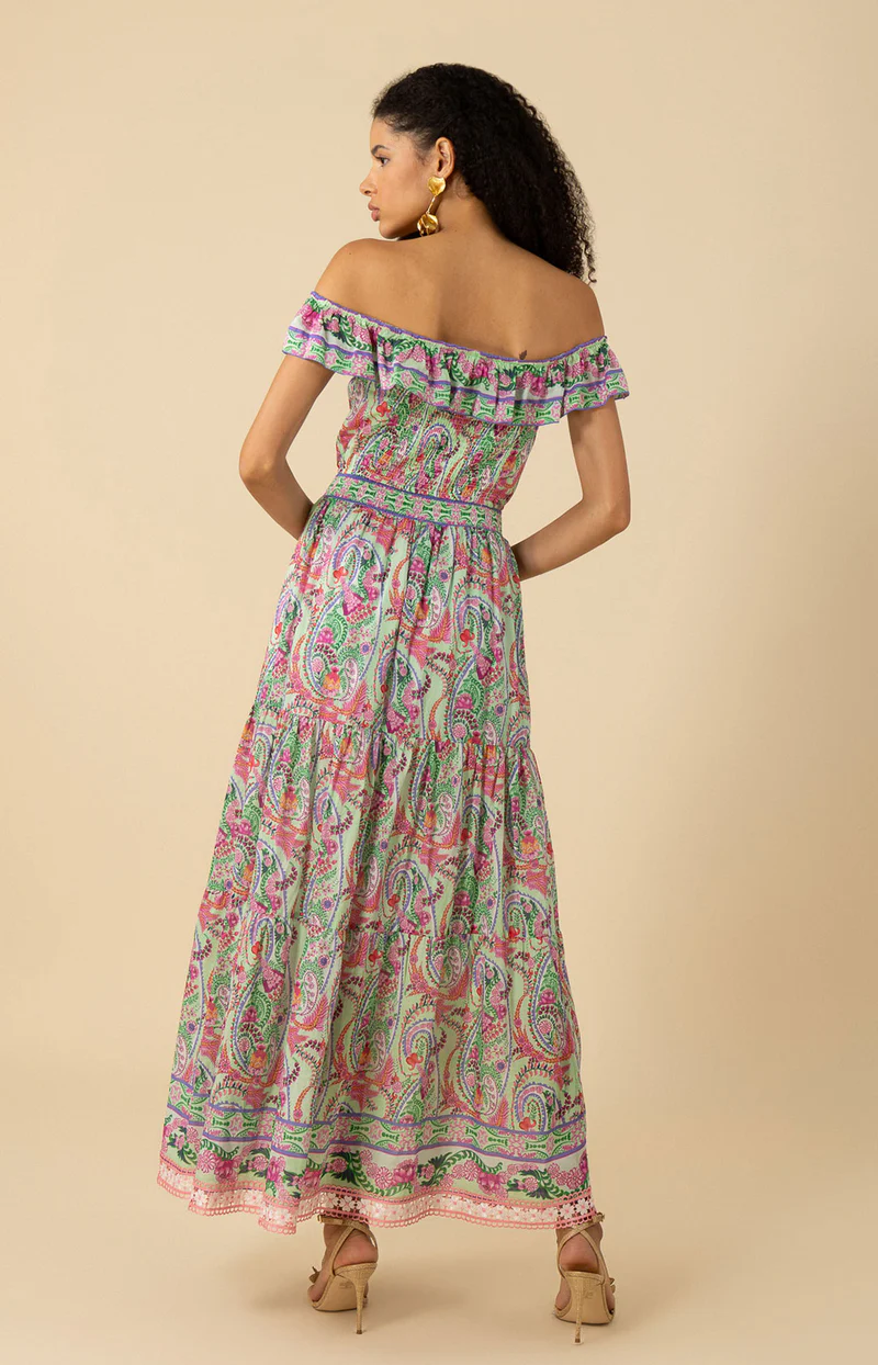 Hale Bob Jamie Dress Green