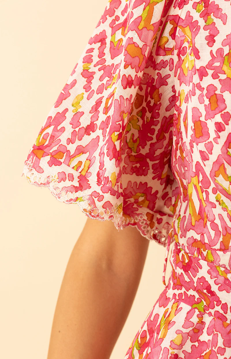 Hale Bob Emmalyn Dress Pink