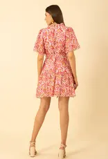 Hale Bob Emmalyn Dress Pink