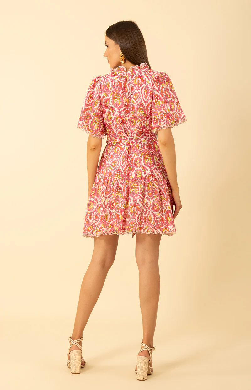 Hale Bob Emmalyn Dress Pink