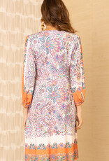 Hale Bob Jessie Dress Orange
