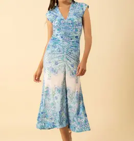 Hale Bob Kamiyah Jersey Dress Blue
