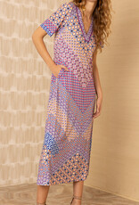 Hale Bob Rayne Maxi Dress Blue