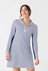 Cabana Life Stripe Sport Dress Navy