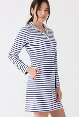 Cabana Life Stripe Sport Dress Navy