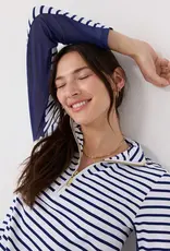 Cabana Life Stripe Sport Dress Navy